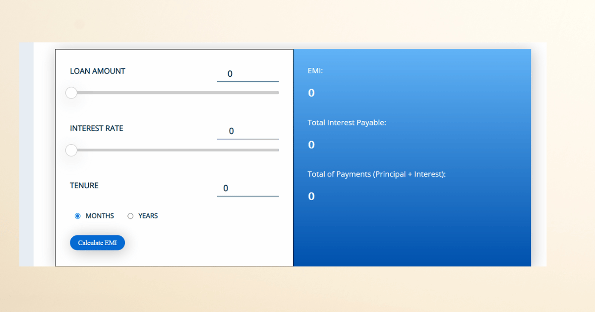 EMI Calculator